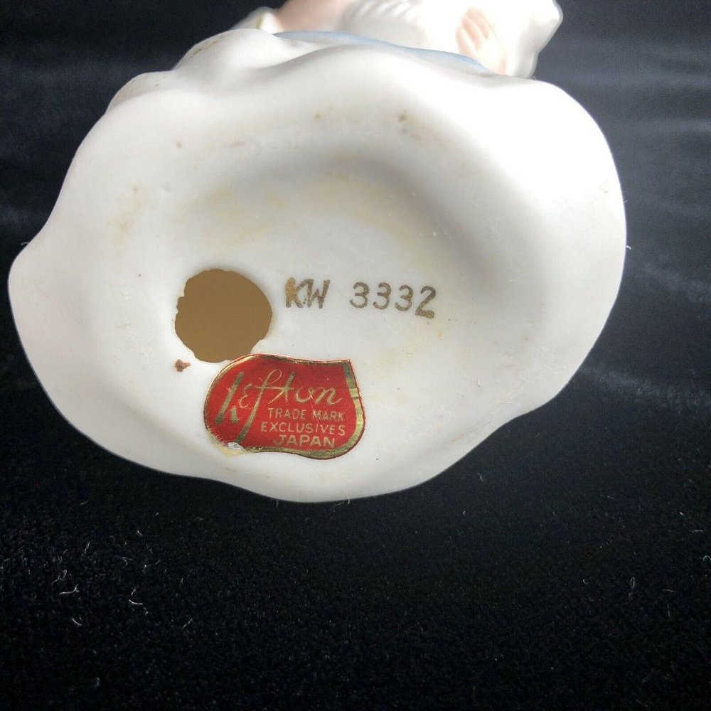 Vintage Lefton February Birthday Month Angel Figur - Picture 8 of 8